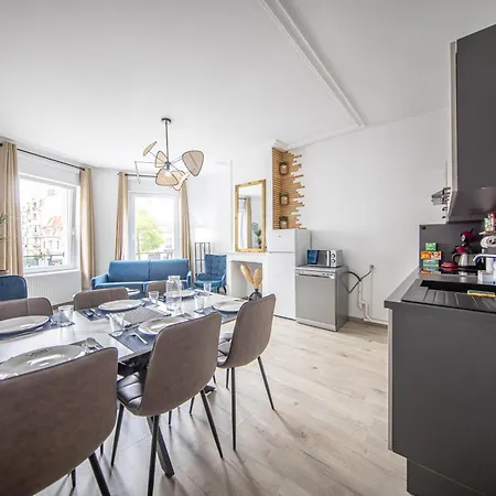 Blue Chic Experience - Moderne & Confort - Wifi Et Parking - Familles Bienvenues - Elite Premium Properties Services Nancy