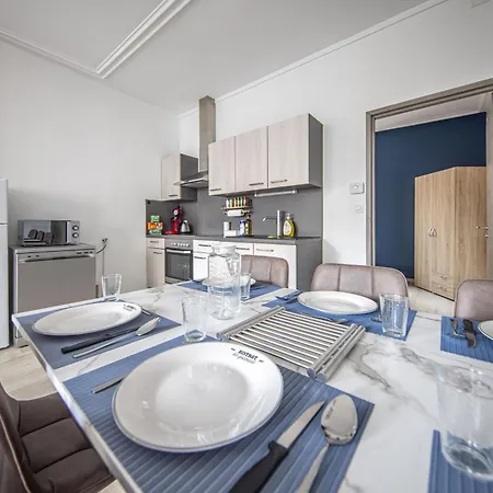 Blue Chic Experience - Moderne & Confort - Wifi Et Parking - Familles Bienvenues - Elite Premium Properties Services Apartmán *
