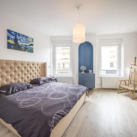 Blue Chic Experience - Moderne & Confort - Wifi Et Parking - Familles Bienvenues - Elite Premium Services